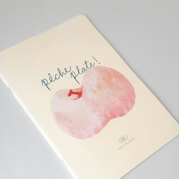 Vở kẻ ngang 80 trang - Peach Pocket - Đào vàng