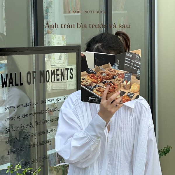 Sổ tay A5 grid 130gsm Moment Collection - Bánh vòng