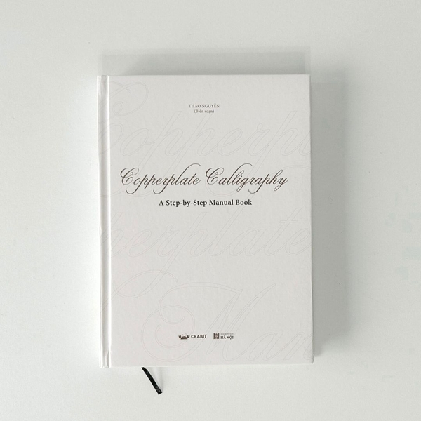 Sổ luyện viết Copperplate Calligraphy dành cho người mới bắt đầu