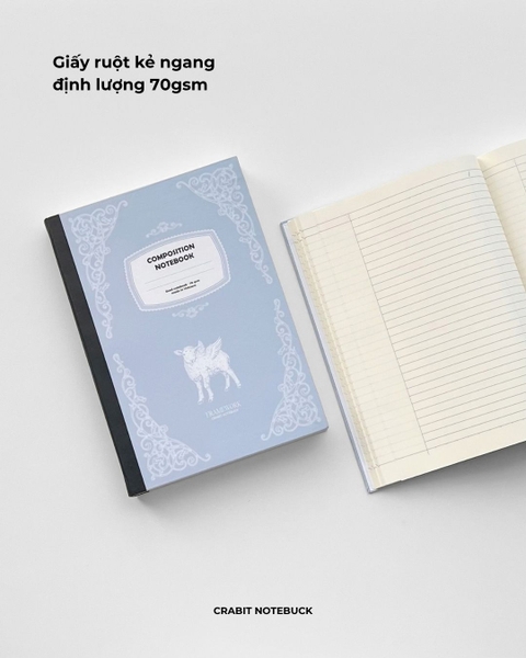 Vở bìa cứng siêu dày Composition Ren Framework
