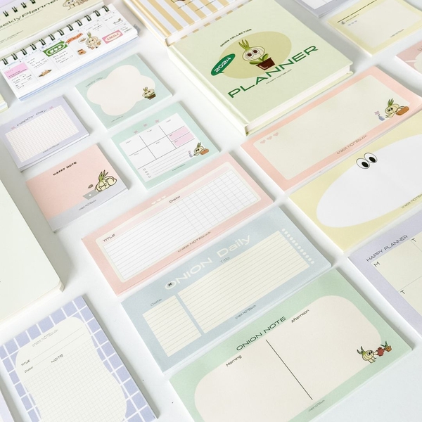 Giấy note to ghi chú - Onion