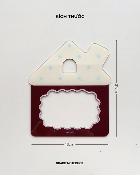 Khung ảnh nam châm to Chấm bi