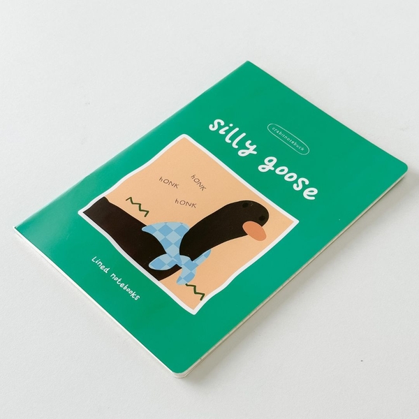 Vở kẻ ngang 80 trang Silly Goose Ngỗng Xanh