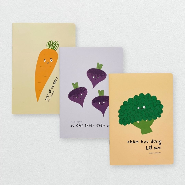 Vở kẻ ngang 120 trang Vitamin Súp lơ