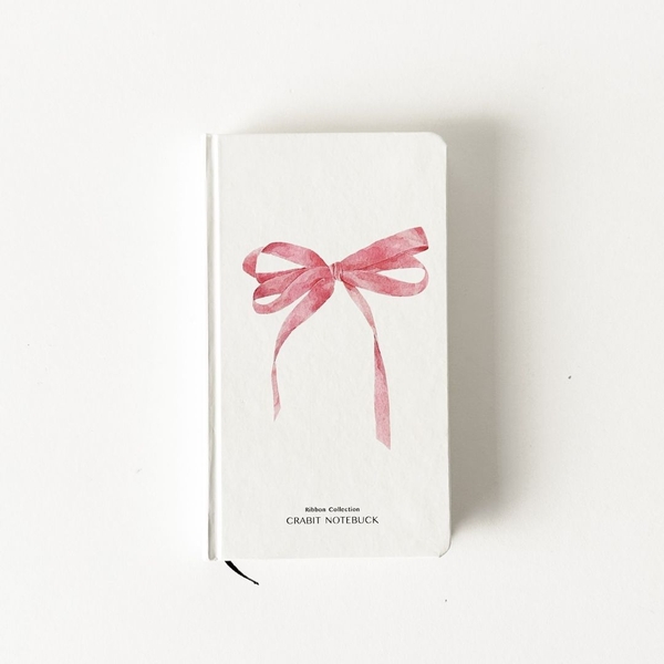 Sổ dot handy Ribbon Collection Nơ Hồng To