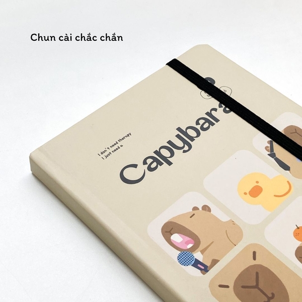 Sổ kẻ ngang bỏ túi Crabit Capybara Life Collection - Capybara Life