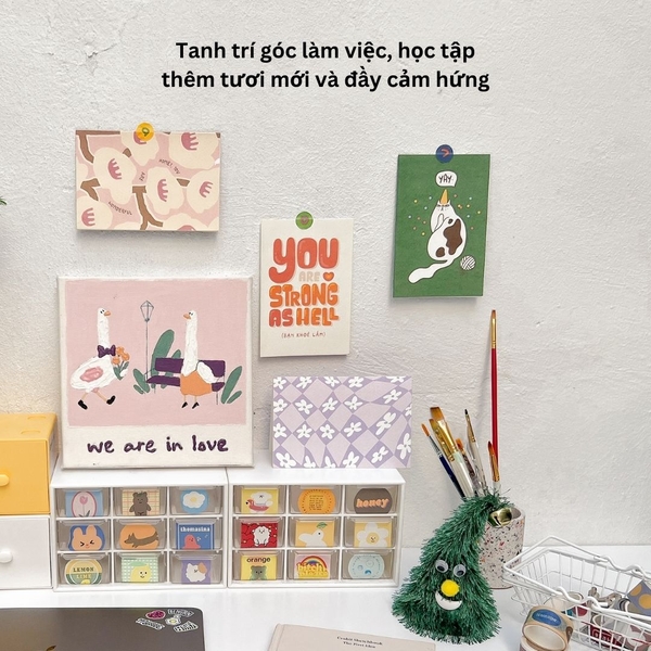 Bộ tranh đắp màu nổi - You are so loved