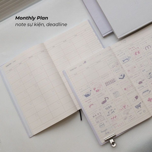Sổ lịch Planner 2025 - Size B5 - 6 Months