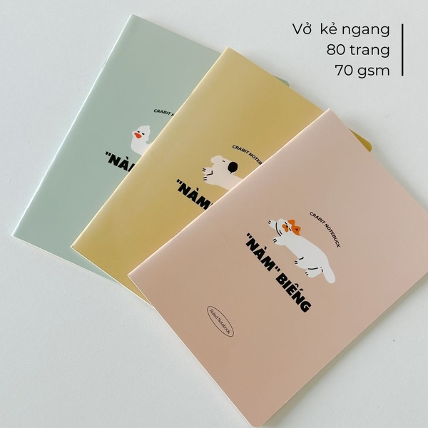 Vở kẻ ngang 80 trang - Nàm biếng Ngỗng