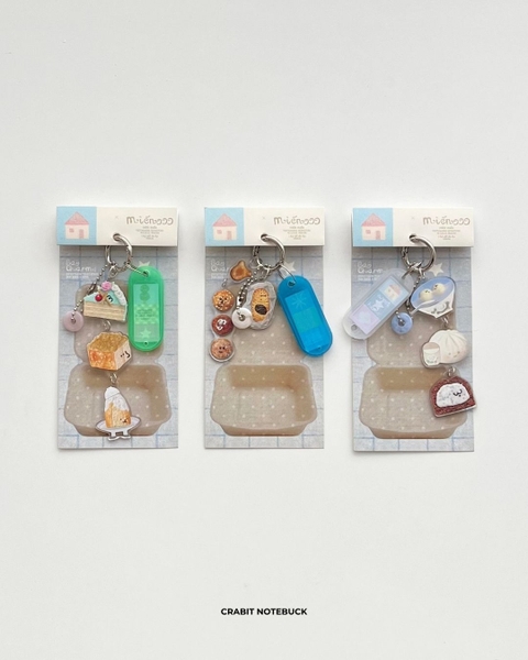 Móc khoá acrylic bag charm tag Miếng