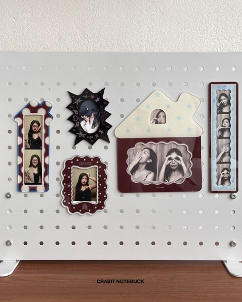 Khung ảnh nam châm polaroid Chấm bi