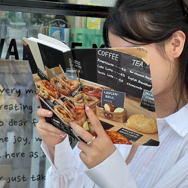 Sổ tay A5 grid 130gsm Moment Collection - Bánh vòng