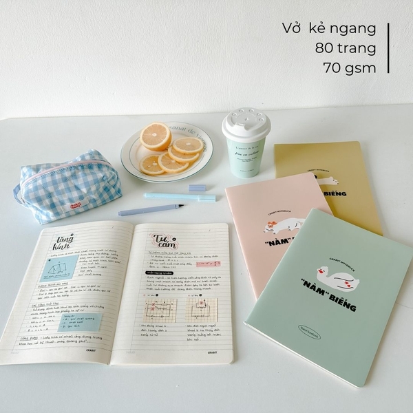 Vở kẻ ngang 80 trang - Nàm biếng Chó