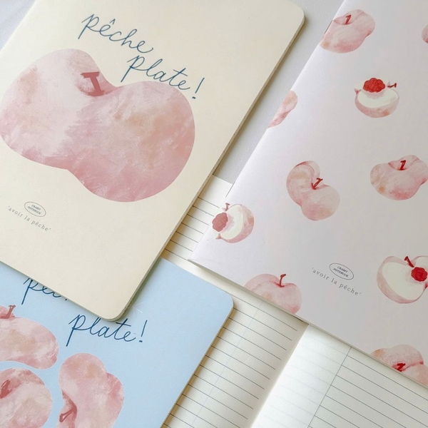 Vở kẻ ngang 80 trang - Peach Pocket - Đào vàng