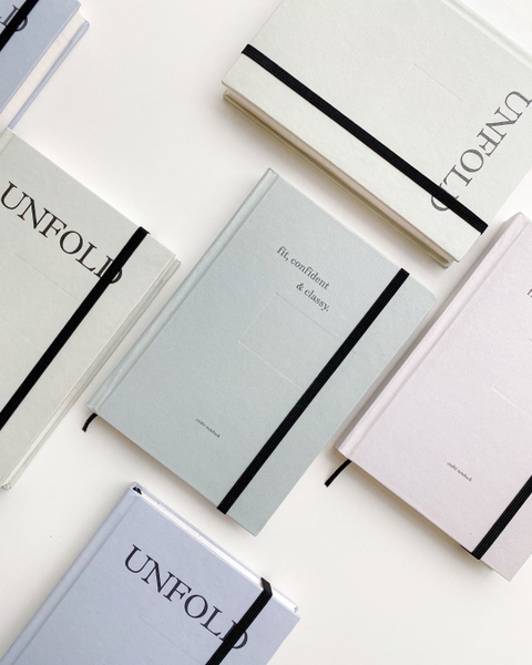 Sổ lịch kế hoạch Planner 2026 14 tháng A5 Crabit The Unfold - Mint