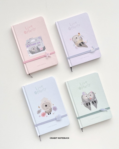 Sổ tay bỏ túi kẻ ngang 180 trang 70gsm Otter - Đội Mũ