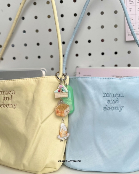 Móc khoá acrylic bag charm tag Miếng