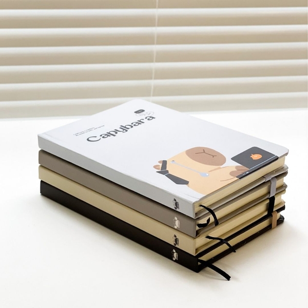 Sổ kẻ ngang bỏ túi Crabit Capybara Life Collection - Capybara Life