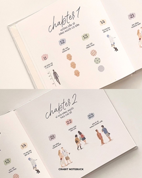 Sổ dạy vẽ A Line At A Time - Little People