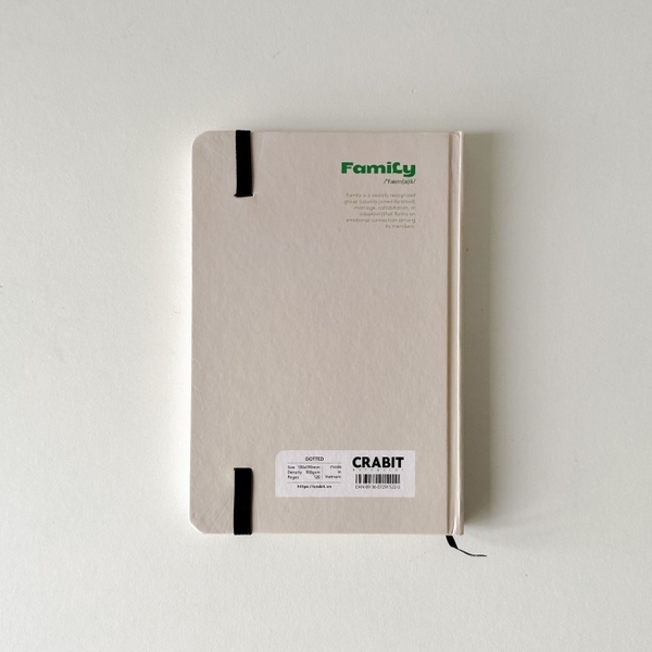 Sổ tay bỏ túi Dot The Furry Friends Crabit x SGT - Furry Friends