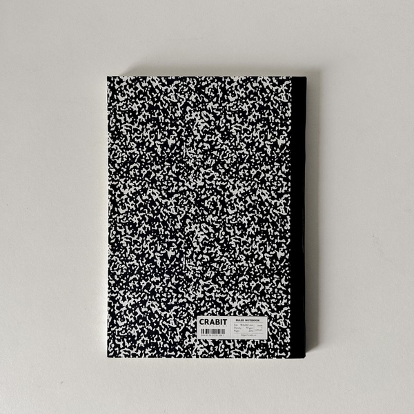 Vở kẻ ngang 200 trang tặng kèm sticker Composition Collection - Xanh đen