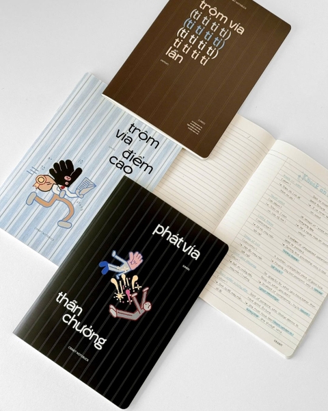 Vở kẻ ngang 120 trang 70gsm Trộm vía - Vía điểm cao