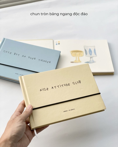 Sổ vẽ Sketchbook 190gsm A5 A Few Notes - Nice Attitude Club