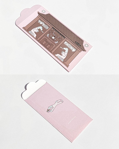 Lì xì Tết Bính Ngọ 2026 - Set 6 Lì xì Ngang