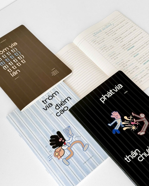 Vở kẻ ngang 120 trang 70gsm Trộm vía - Vía điểm cao