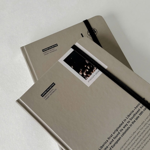 Sổ tay A5 grid 130gsm Crabit Coffee Beans - Liberica