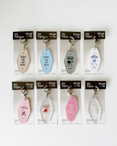 Móc khoá Trộm vía Hotel Keychain