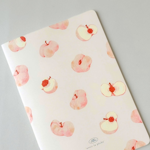 Vở kẻ ngang 80 trang - Peach Pocket - Đào hồng