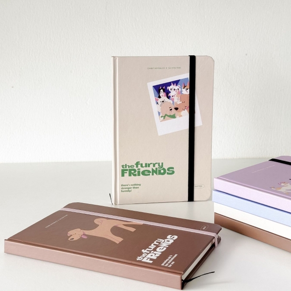 Sổ tay bỏ túi Dot The Furry Friends Crabit x SGT - Furry Friends