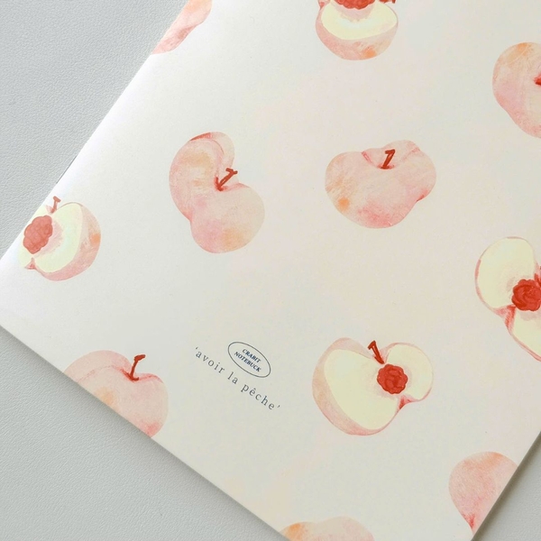 Vở kẻ ngang 80 trang - Peach Pocket - Đào hồng