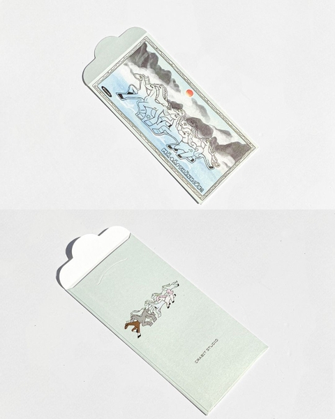 Lì xì Tết Bính Ngọ 2026 - Set 6 Lì xì Ngang