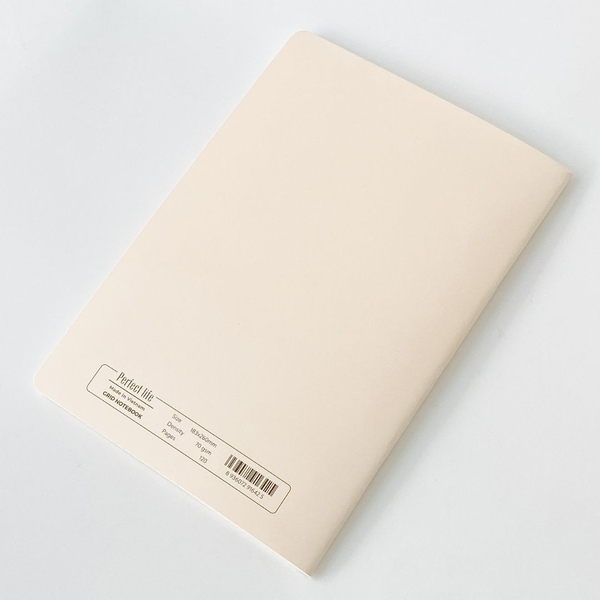 Vở grid 120 trang - Perfect Life Bánh mỳ trắng