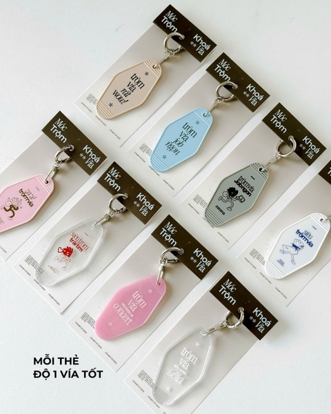 Móc khoá Trộm vía Hotel Keychain