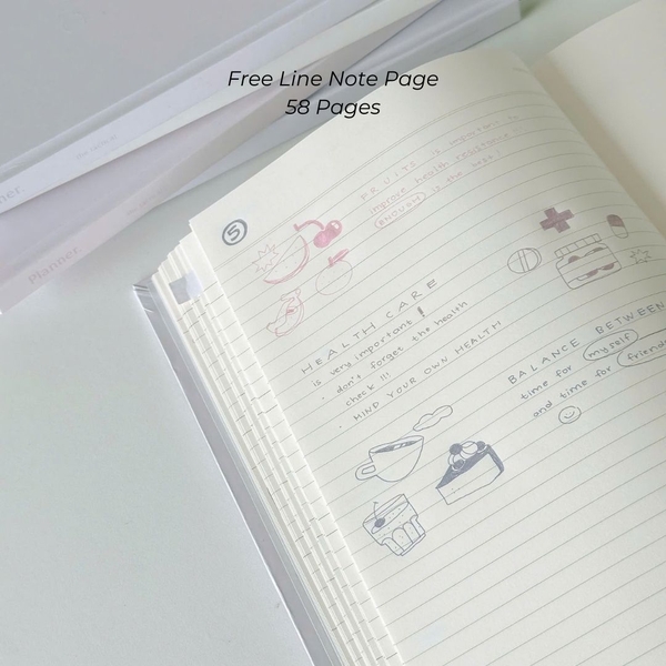 Sổ lịch Planner 2025 - Size B5 - 6 Months