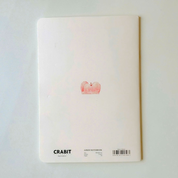 Vở kẻ ngang 80 trang - Peach Pocket - Đào hồng