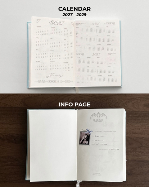 Sổ Planner 2027 14 tháng Framework Lacy Planner Xanh | Nhập MGG FREESHIP15-Giảm 15k cho đơn 150k | FREESHIP30-Giảm 30k cho đơn 200k