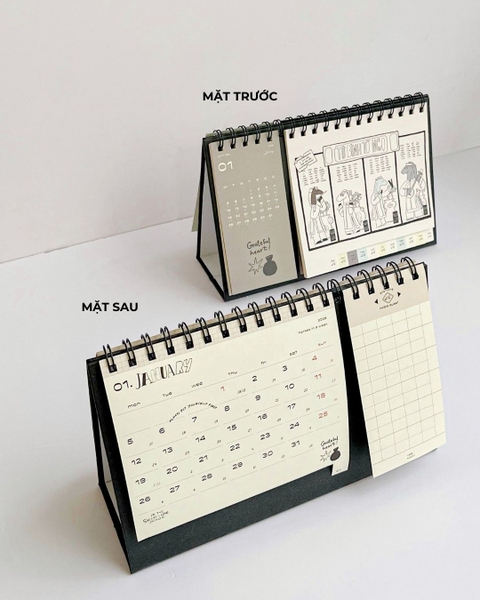 Lịch để bàn 2026 Crabit Calendar - Ngựa Gia