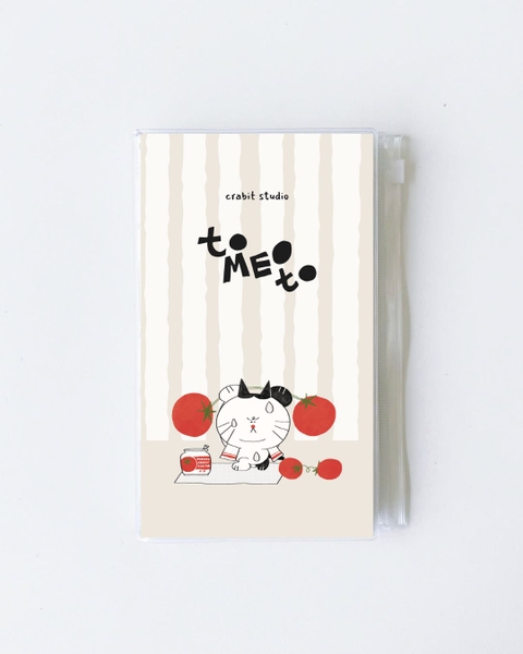 Sổ tay handy kẻ ngang bìa mềm 130gsm Tomeoto Gym Sọc