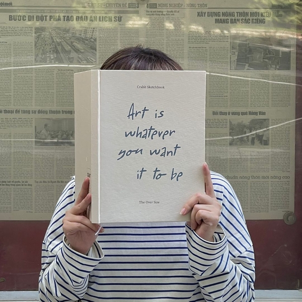 Sổ Sketchbook 190gsm A4 - Artist Quote