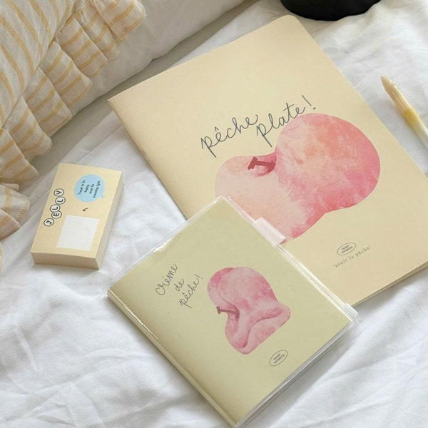 Vở kẻ ngang 80 trang - Peach Pocket - Đào vàng