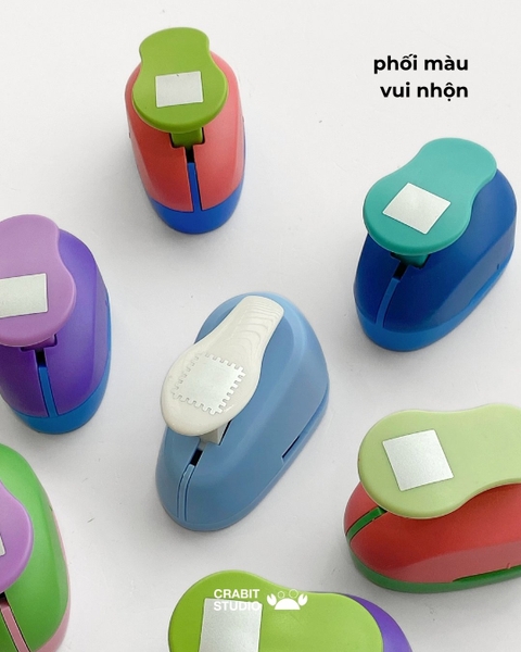 Dụng cụ bấm giấy tạo hình hoạ tiết tem