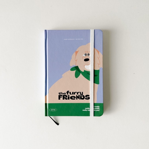 Sổ tay bỏ túi Dot The Furry Friends Crabit x SGT - Cu Lỳ