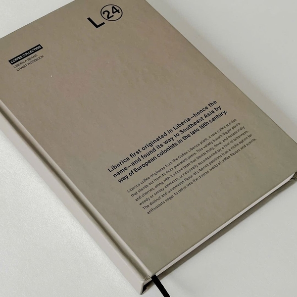 Sổ tay A5 grid 130gsm Crabit Coffee Beans - Liberica