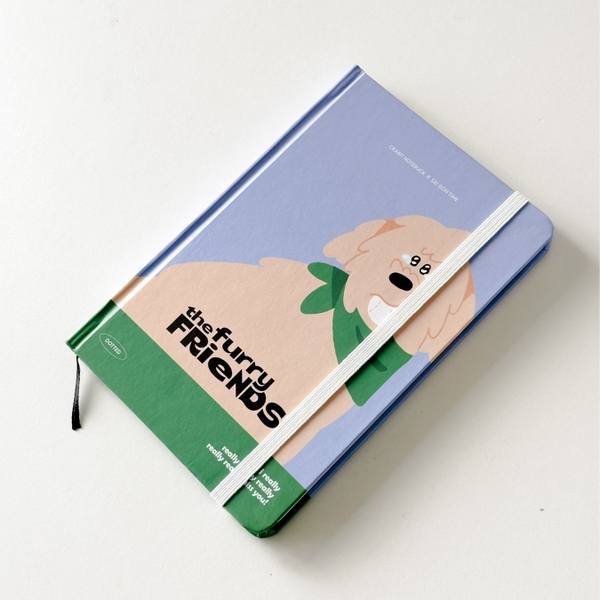 Sổ tay bỏ túi Dot The Furry Friends Crabit x SGT - Cu Lỳ