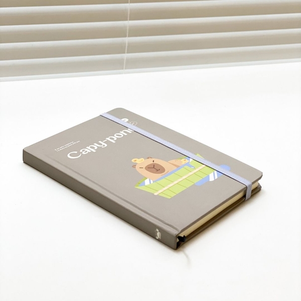 Sổ kẻ ngang bỏ túi Crabit Capybara Life Collection - Capy-pond