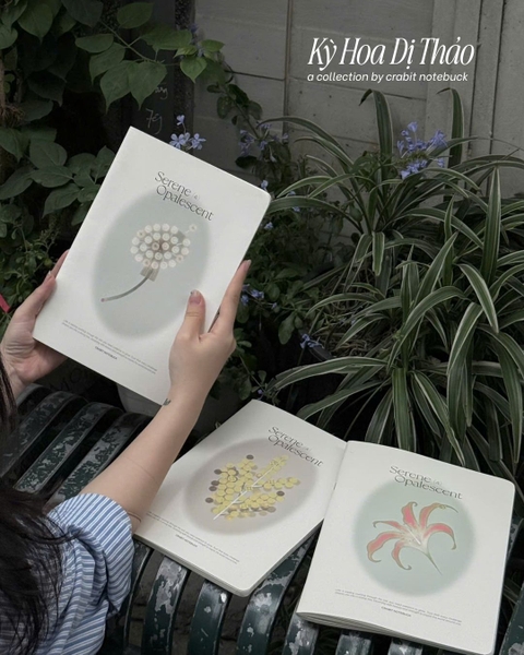 Vở kẻ ngang 120 trang 70gsm Kỳ Hoa Dị Thảo - Bồ công anh